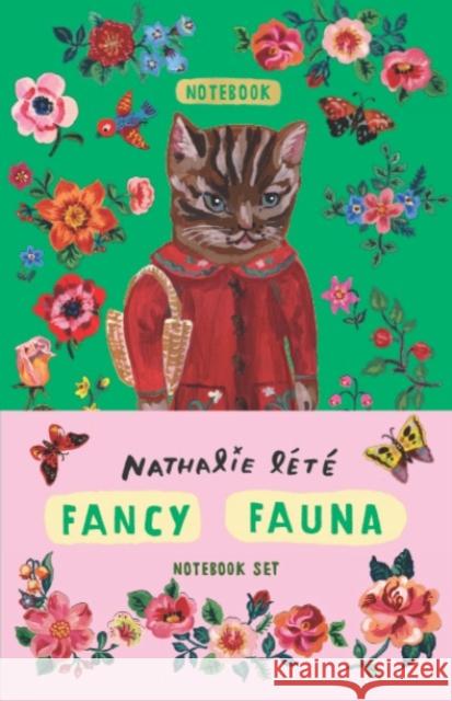 Fancy Fauna Notebook Set NATHALIE LETE 9781797201931 Chronicle Books