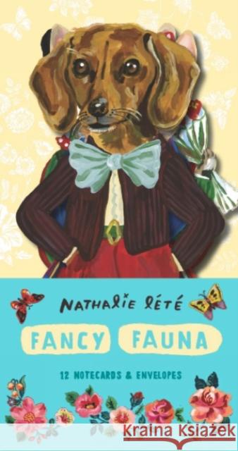 Fancy Fauna: 12 Notecards & Envelopes NATHALIE LETE 9781797201955 Chronicle Books