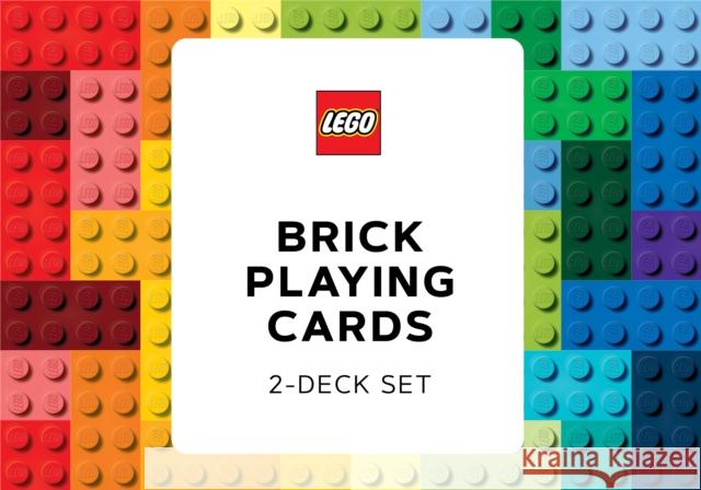 Lego Brick Playing Cards Lego 9781797210711 Chronicle Books