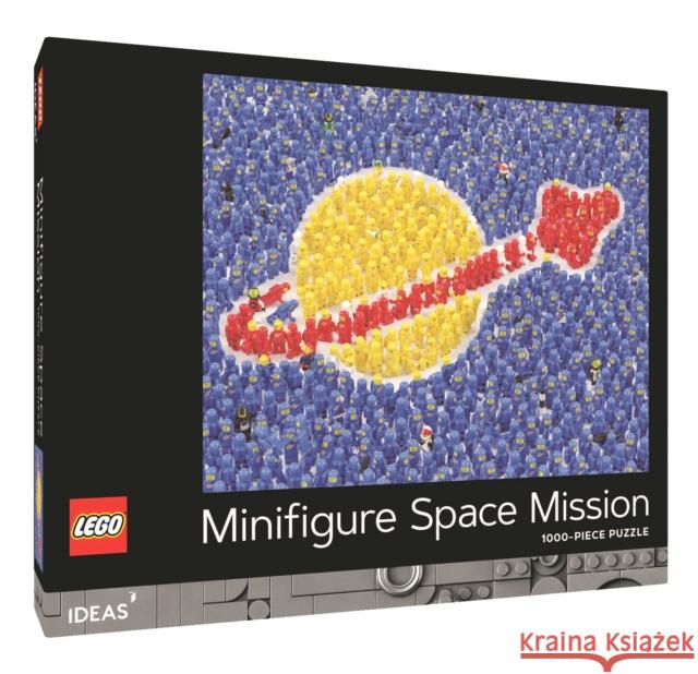Lego Ideas Minifigure Space Mission 1000-Piece Puzzle Lego 9781797214146 Chronicle Books