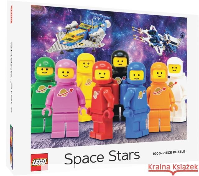 Lego Space Stars 1000-Piece Puzzle Lego 9781797214207 Chronicle Books