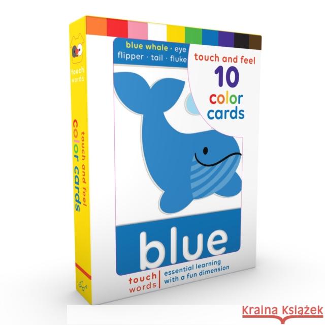 TouchWords: Color Cards: Touch and Feel  9781797214993 Chronicle Books