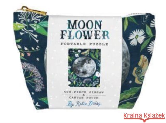 Moonflower Portable Puzzle Katie Daisy 9781797216669 Chronicle Books