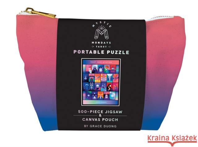 Mystic Mondays Tarot Portable Puzzle: 500-Piece Jigsaw & Canvas Pouch Duong, Grace 9781797216980