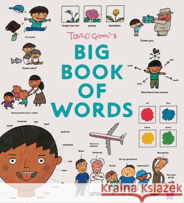 Taro Gomi's Big Book of Words Taro Gomi 9781797217109 Chronicle Books