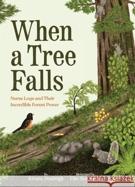 When a Tree Falls: Nurse Logs and Their Incredible Forest Power Kirsten Pendreigh 9781797218670 Chronicle Books