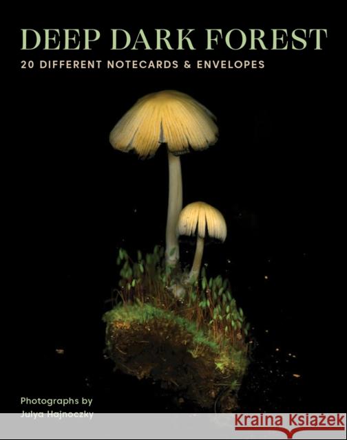 Deep Dark Forest Notes: 20 Different Notecards and Envelopes Julya Hajnoczky 9781797221908 Chronicle Books