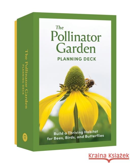 Pollinator Garden Planning Deck: Build a Thriving Habitat for Bees, Birds, and Butterflies (A 109-Card Box Set) Jenny Katz 9781797226286 Chronicle Books