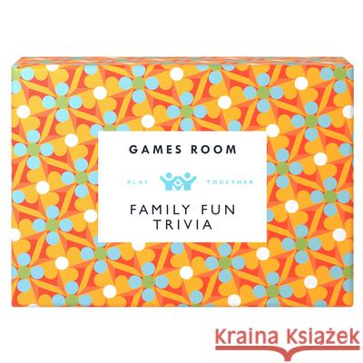 Family Fun Trivia Games Room 9781797228365 Chronicle Books