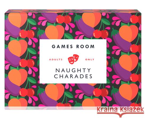 Naughty Charades Chronicle Books 9781797228471 Games Room