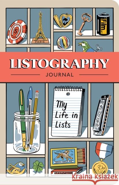 Listography Journal (Updated Edition): My Life in Lists Lisa Nola 9781797232843