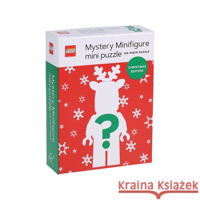 Lego Mystery Minifigure Mini Puzzle (Christmas Edition): 126-Piece Puzzle Chronicle Books 9781797233079