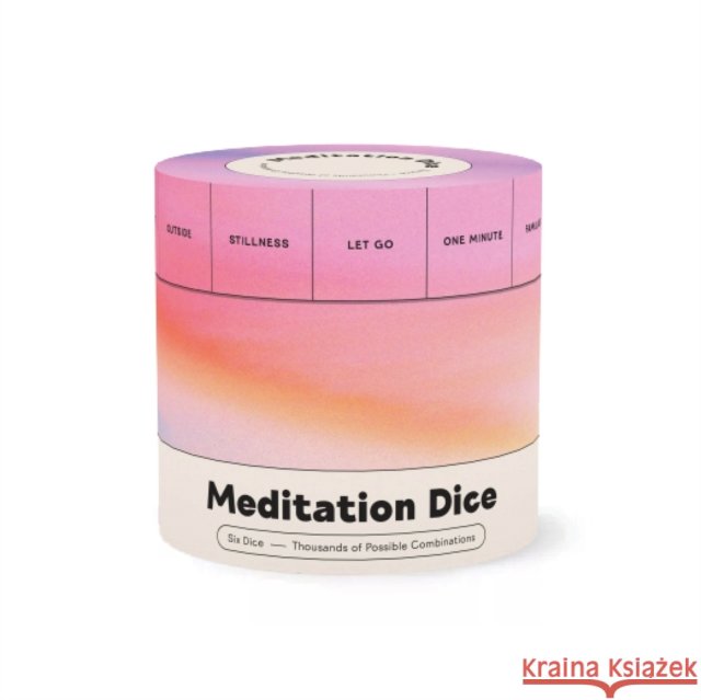 Meditation Dice: Six Dice—Thousands of Possible Combinations! Alexandra Franzen 9781797233512