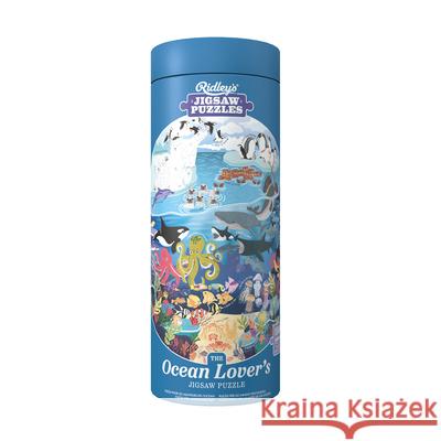 Ocean Lover's 1000-Piece Jigsaw Puzzle Ridley's Games 9781797234311 Ridley's Games