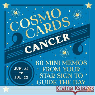 Cosmo Cards: Cancer Randi Ocena 9781797234632 Chronicle Books