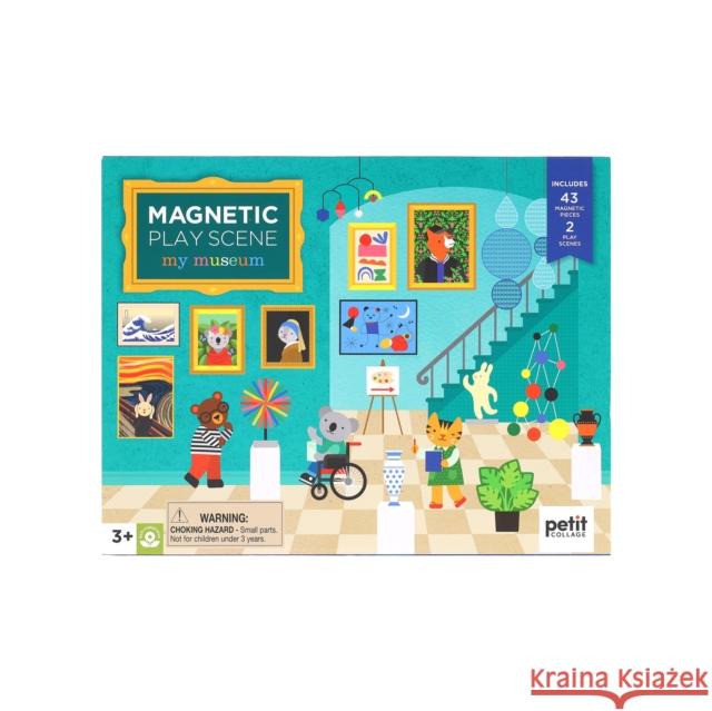 My Museum Magnetic Play Scene Petit Collage 9781797234892