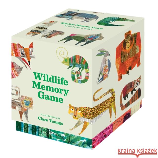 Wildlife Memory Game Clare Youngs 9781797236322