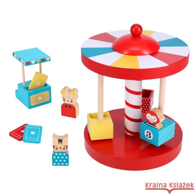 Merry-Go-Round Wooden Carousel Petit Collage 9781797237497