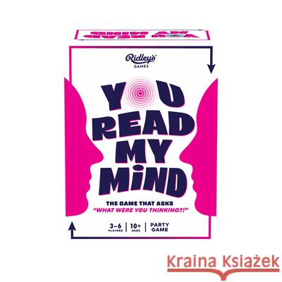 You Read My Mind! Ridley's Games 9781797241333 Chronicle Books