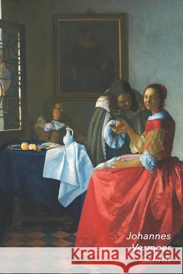 Johannes Vermeer Schrift: Dame En Twee Heren (Dame Met Het Wijnglas) - Artistiek Dagboek - Ideaal Voor School, Studie, Recepten of Wachtwoorden Studio Landro 9781797408880 Independently Published