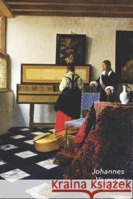 Johannes Vermeer Schrift: de Muziekles - Artistiek Dagboek Voor Aantekeningen - Stijlvol Notitieboek - Ideaal Voor School, Studie, Recepten of W Studio Landro 9781797409719 Independently Published