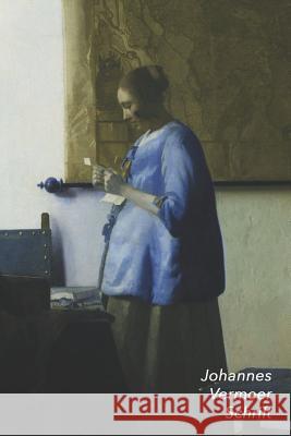 Johannes Vermeer Schrift: Brieflezende Vrouw in Het Blauw - Ideaal Voor School, Studie, Recepten of Wachtwoorden - Stijlvol Notitieboek Voor Aan Studio Landro 9781797409757 Independently Published