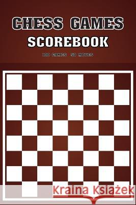Chess Games Scorebook: 100 Games 50 Moves Score Tracker Your Games for Improved Playing Michelia Creations 9781797466569 