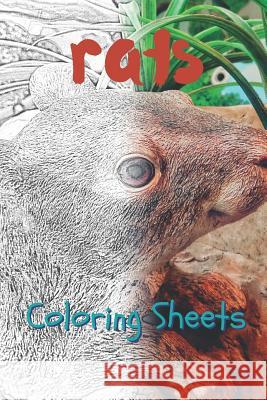 Rat Coloring Sheets: 30 Rat Drawings, Coloring Sheets Adults Relaxation, Coloring Book for Kids, for Girls, Volume 14 Julian Smith 9781797739465 Independently Published