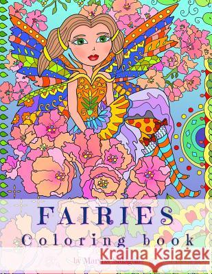 Fairies coloring book Maryna, Salagub 9781799124818