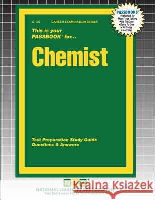 Chemist Passbooks 9781799301356 National Learning Corp