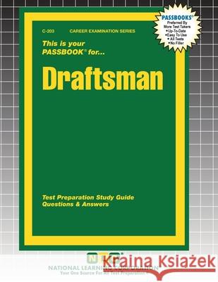 Draftsman Passbooks 9781799302032 National Learning Corp