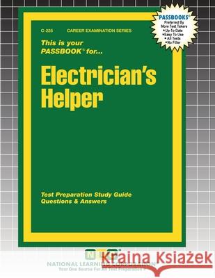 Electrician's Helper Passbooks 9781799302254 National Learning Corp