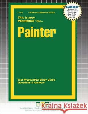 Painter Passbooks 9781799305705 National Learning Corp