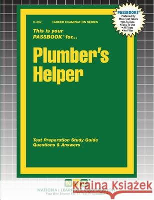 Plumber's Helper Passbooks 9781799305927 National Learning Corp