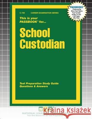 School Custodian Passbooks 9781799307990 National Learning Corp
