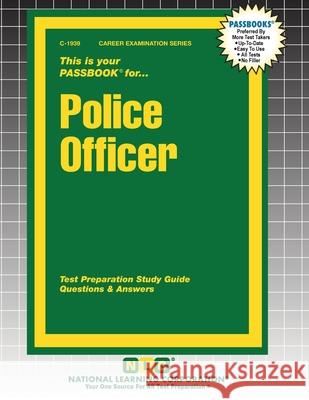 Police Officer Passbooks 9781799319399 National Learning Corp