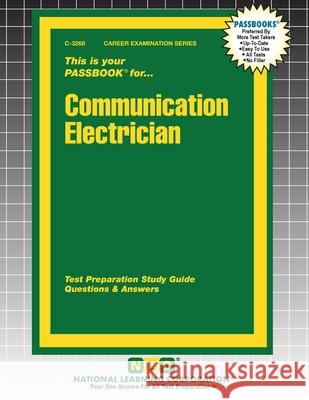 Communication Electrician Passbooks 9781799332688 National Learning Corp