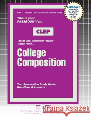 College Composition Passbooks 9781799353119 National Learning Corp