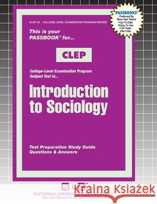Introduction to Sociology Passbooks 9781799353249 National Learning Corp