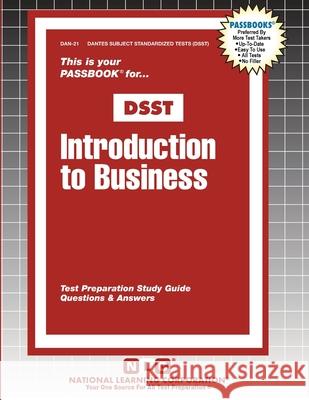 Introduction to Business Passbooks 9781799366218 National Learning Corp