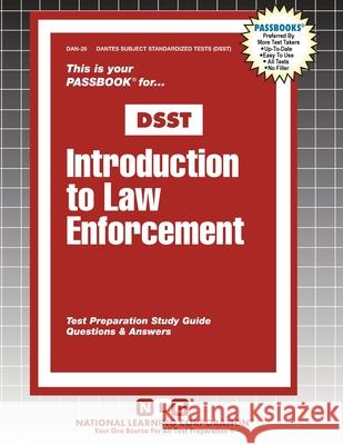 Introduction to Law Enforcement Passbooks 9781799366256 National Learning Corp