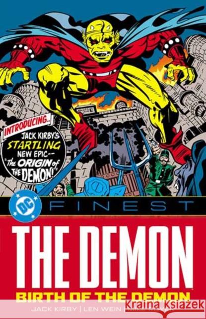 DC Finest: The Demon: Birth of the Demon Juan Manuel Ortiz 9781799507437
