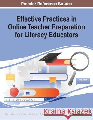 Effective Practices in Online Teacher Preparation for Literacy Educators  9781799802075 IGI Global