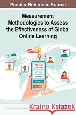 Measurement Methodologies to Assess the Effectiveness of Global Online Learning  9781799886617 IGI Global