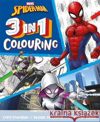 Marvel Spider-Man: 3-in-1 Colouring Autumn Publishing   9781800223011 Igloo Books Ltd
