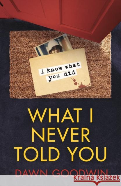 What I Never Told You: An absolutely unputdownable psychological thriller with a jaw-dropping twist Dawn Goodwin 9781800246171