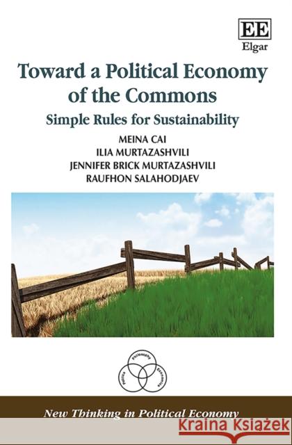 Toward a Political Economy of the Commons - Simple Rules for Sustainability Meina Cai Ilia Murtazashvili Jennifer Brick Murtazash 9781800374317
