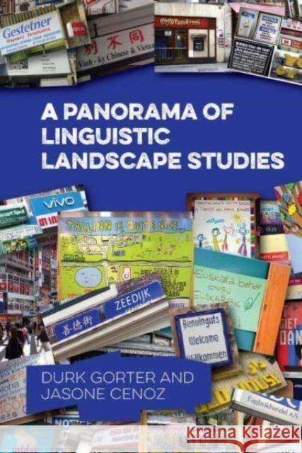 A Panorama of Linguistic Landscape Studies Durk Gorter Jasone Cenoz 9781800417137