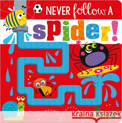 Never Follow a Spider! Make Believe Ideas Ltd                   Rosie Greening Stuart Lynch 9781800581302 Make Believe Ideas