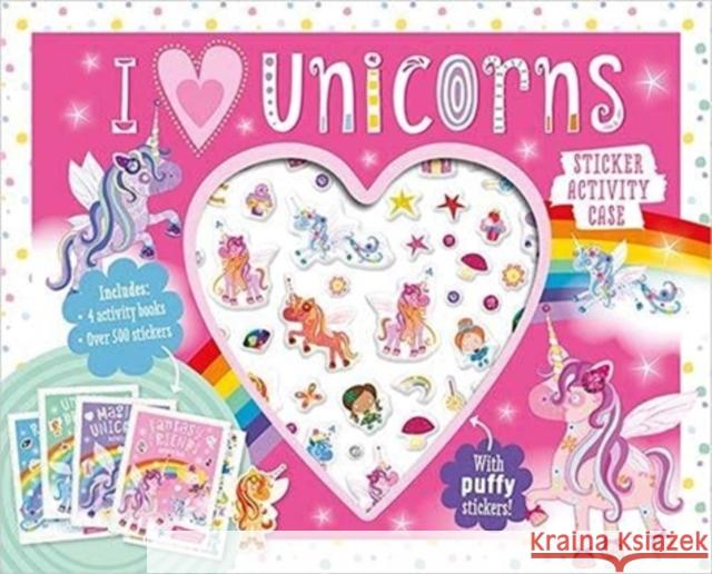 I Love Unicorns Sticker Activity Case Make Believe Ideas 9781800586628